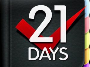 習慣化させるには21日間頑張れば良い！