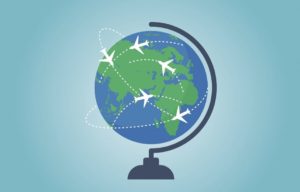 日本だけでのビジネスと世界を視野に入れたビジネス。